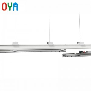 Dali Dimmable 40W LED Linear Trunk Lighting system 1200mm with 7 wire track rail